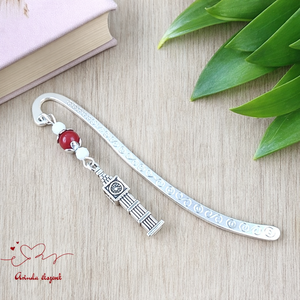 Big Ben könyvjelző � angoltanár ajándék pedagógusnapra, évzáróra, egyedi fém könyvjelző London motívummal, Könyv & Zene, Könyvjelző, Ékszerkészítés, Gyöngyfűzés, gyöngyhímzés, MESKA