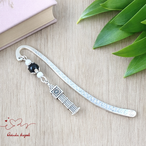 Big Ben könyvjelző � angoltanár ajándék pedagógusnapra, évzáróra, egyedi fém könyvjelző London motívummal, Könyv & Zene, Könyvjelző, Ékszerkészítés, Gyöngyfűzés, gyöngyhímzés, MESKA