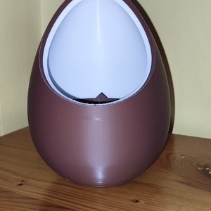 Dísznövény ültető tojás - Barna-Fehér, Otthon & Életmód, Virágdekoráció, Virágtartó, Fotó, grafika, rajz, illusztráció, MESKA