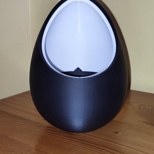 Dísznövény ültető tojás - Fekete-Fehér, Otthon & Életmód, Virágdekoráció, Virágtartó, Fotó, grafika, rajz, illusztráció, MESKA