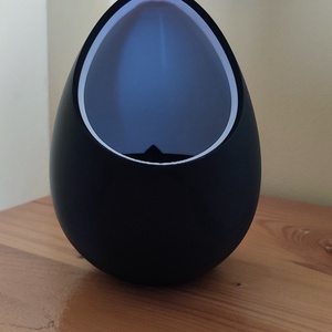 Dísznövény ültető tojás - Fekete-Fehér - otthon & életmód - virágdekoráció - virágtartó - Meska.hu