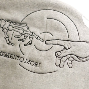 Memento Mori, Ruha & Divat, Férfi ruha, Férfi pulóver, Hímzés, MESKA