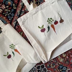 Nagy kapacitású zöldséges, piacos táska - táska & tok - bevásárlás & shopper táska - shopper, textiltáska, szatyor - Meska.hu