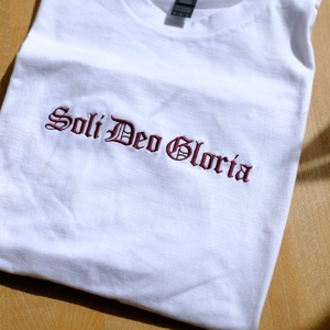 Soli Deo Gloria Póló, Ruha & Divat, Női ruha, Póló, felső, Hímzés, MESKA