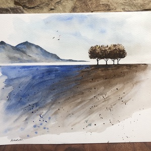 Eredeti akvarell  - művészet - festmény - akvarell - Meska.hu