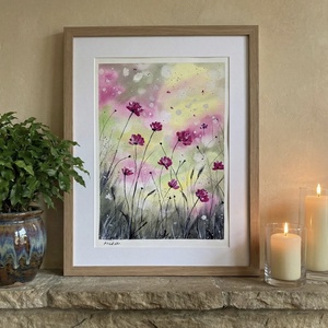 Eredeti akvarell - Tavaszra várva - művészet - festmény - akvarell - Meska.hu