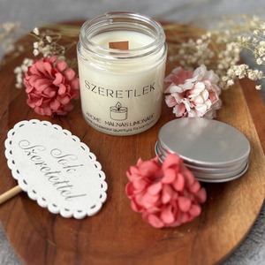 Aromé Málnás Limonádé Szójaviasz Gyertya - otthon & életmód - gyertya, illat, aroma - aromalámpa - Meska.hu