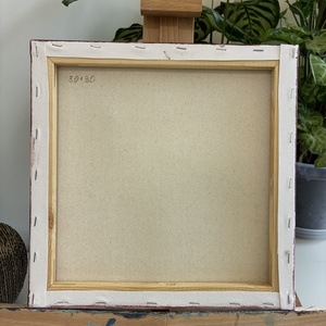 Téli kunyhó olajfestmény - művészet - festmény - olajfestmény - Meska.hu