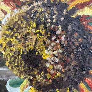 Napraforgó olajfestmény - művészet - festmény - olajfestmény - Meska.hu