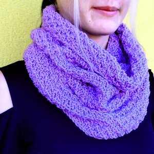 Kötött körsál, Ruha & Divat, Sál, Sapka, Kendő, Sál, Kötés, MESKA