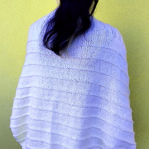 Kézzel kötött shrug/kardigán - ruha & divat - női ruha - kardigánok - Meska.hu