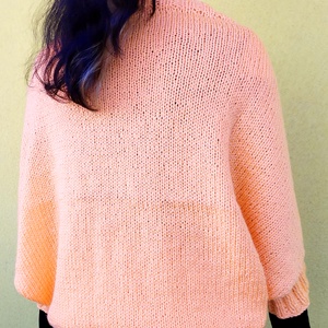 Kézzel kötött shrug/kardigán - ruha & divat - női ruha - kardigánok - Meska.hu