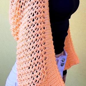 Kézzel kötött shrug/kardigán - ruha & divat - női ruha - kardigánok - Meska.hu