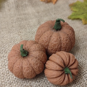 Kicsi tök gyertya - otthon & életmód - dekoráció - halloween - halloweeni dekoráció - Meska.hu