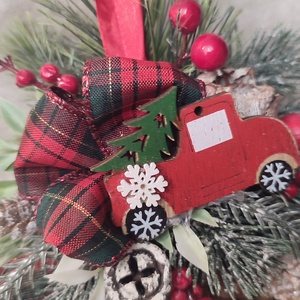 Karácsonyi dísz, óriási toboz függelék  - karácsony - karácsonyi lakásdekoráció - karácsonyi lakásdíszek - Meska.hu