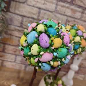 Húsvéti tojásfa, kicsi élénk színű  - otthon & életmód - dekoráció - asztal és polc dekoráció - asztaldísz - Meska.hu