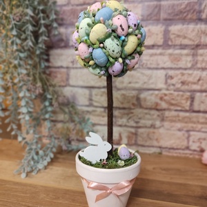 Húsvéti tojásfa, kicsi pasztell  - otthon & lakás - dekoráció - asztal és polc dekoráció - asztaldísz - Meska.hu