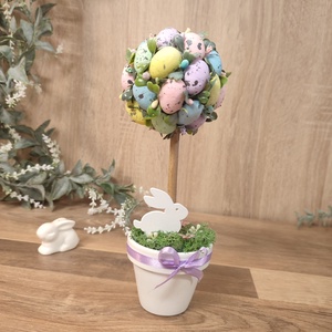 Húsvéti tojásfa, mini pasztell  - otthon & életmód - dekoráció - asztal és polc dekoráció - asztaldísz - Meska.hu