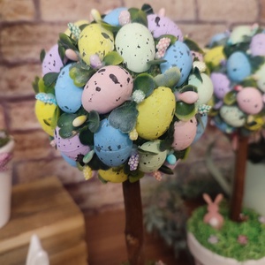 Húsvéti tojásfa, kicsi pasztell  - otthon & életmód - dekoráció - asztal és polc dekoráció - asztaldísz - Meska.hu