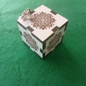 Kulcstartó mandala mintával - táska & tok - kulcstartó & táskadísz - kulcstartó - Meska.hu