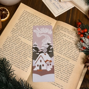 Hohoho - Karácsonyi illusztrált könyvjelzők, Könyv & Zene, Könyvjelző, Fotó, grafika, rajz, illusztráció, MESKA