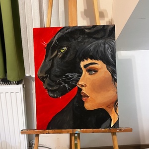 The fire within, Művészet, Festmény, Akril, Festészet, MESKA