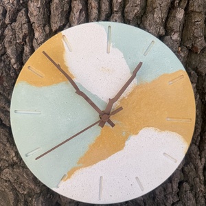 Beton falióra, Otthon & Életmód, Dekoráció, Fali és függő dekoráció, Falióra & óra, Mindenmás, MESKA