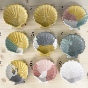 Beton ékszertartó - kagyló forma - otthon & életmód - dekoráció - asztal és polc dekoráció - dekorációs tál, tartó - Meska.hu