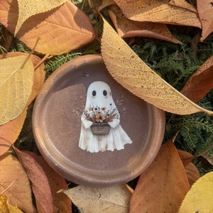 Halloween-i beton tál, Otthon & Életmód, Dekoráció, Halloween, Halloweeni dekoráció, Mindenmás, MESKA