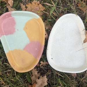 Beton dísztál, Ékszer, Ékszertartó, Ékszertartó tál, Mindenmás, MESKA