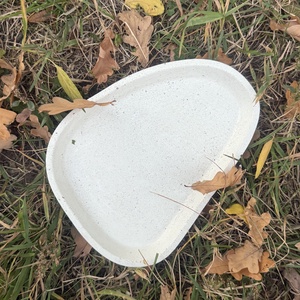 Beton dísztál - ékszer - ékszertartó - ékszertartó tál - Meska.hu