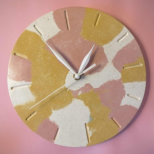 Beton falióra, Otthon & Életmód, Dekoráció, Fali és függő dekoráció, Falióra & óra, Mindenmás, MESKA