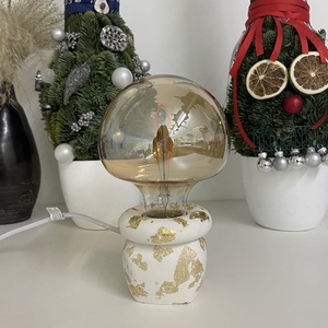 Design Jesmonite asztali lámpa - otthon & életmód - lámpa - asztali lámpa - Meska.hu