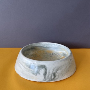 Beton kutyatál - otthon & életmód - kisállatoknak - kutyáknak - kutya etetés - Meska.hu