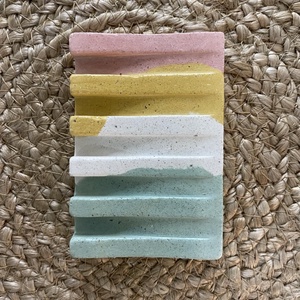 Beton szappantartó - otthon & életmód - fürdőszoba - szappantartó - Meska.hu