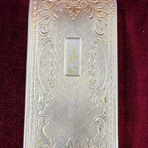 Art Deco vintage tükrös ékszertartó szelence  Du Barry, Richard Hudnut, 1930 körül - ékszer - ékszertartó - ékszerdoboz - Meska.hu