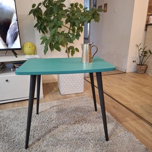 vintage - mid century diófa kisasztal - otthon & életmód - bútor - asztal - Meska.hu