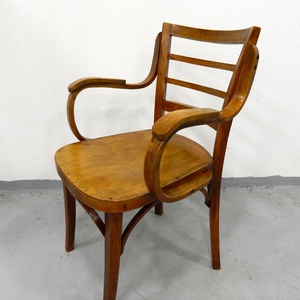 Thonet stílusú hajlított karfás vintage szék - otthon & életmód - bútor - szék & fotel - Meska.hu