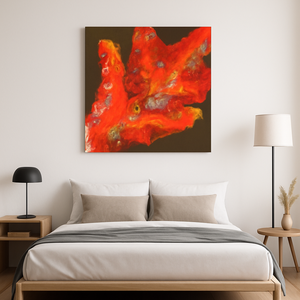 Láng fluid art festmény , Művészet, Festmény, Akril, Festészet, MESKA