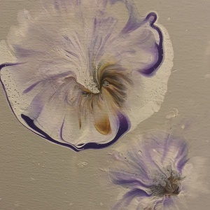 Lila árvácska - Meska.hu