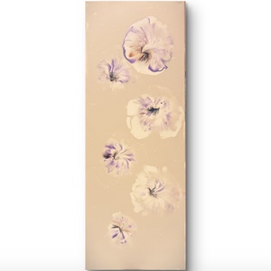 Lila árvácska - művészet - festmény - akril - Meska.hu