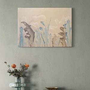 Csendes növekedés- absztrakt akril pouring festmény vásznon, Művészet, Festmény, Akril, Festészet, MESKA