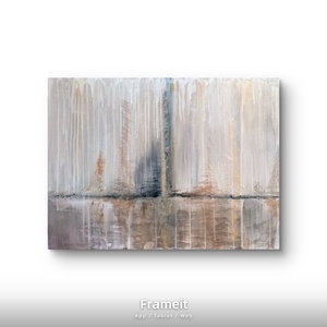 Emlékeim horizontja-egyedi absztrakt festmény - művészet - festmény - akril - Meska.hu