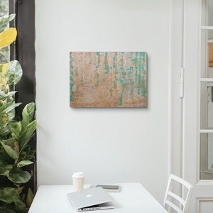 Rétegek csendje-egyedi absztrakt festmény, Művészet, Festmény, Akril, Festészet, MESKA