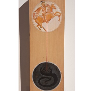 Szent György, Művészet, Festmény, Akril, Festészet, MESKA