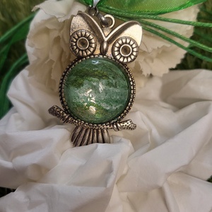 Bagoly medálos nyaklánc, Ékszer, Nyaklánc, Medálos nyaklánc, Ékszerkészítés, MESKA