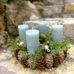 TOBOZ adventi koszorú - karácsony - adventi díszek - adventi koszorú - Meska.hu