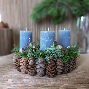 TOBOZ adventi koszorú - karácsony - adventi díszek - adventi koszorú - Meska.hu