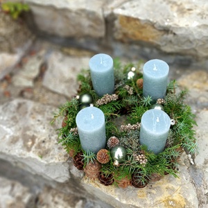 TOBOZ adventi koszorú - karácsony - adventi díszek - adventi koszorú - Meska.hu