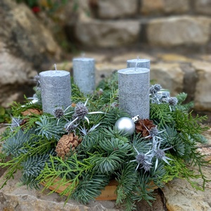 NOBILIS adventi koszorú - karácsony - adventi díszek - adventi koszorú - Meska.hu
